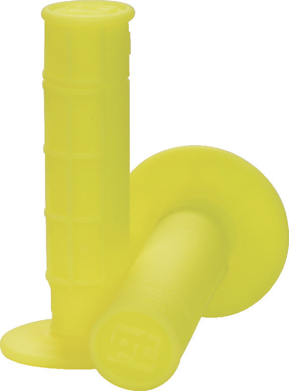 ProTaper 1/2 Waffle Grips - Neon Yellow 24039