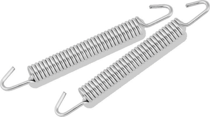 BikeMaster Exhaust Springs (Pair) - 75mm 151838