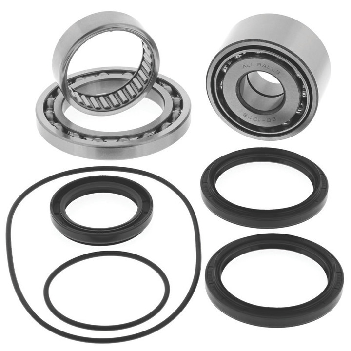 QuadBoss 07-08 Yamaha YFM400 Grizzly 4x4 Rear Differential Bearing & Seal Kit 414568
