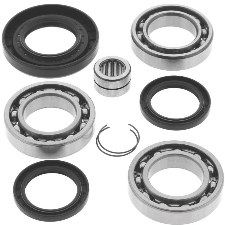 QuadBoss 14-21 Honda TRX420FA1 FourTrax Rancher 4x4 AT DCT Rear Differential Bearing & Seal Kit 414287