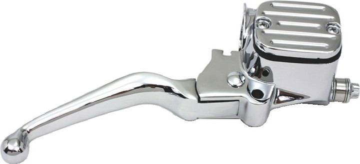 Bikers Choice Chrome 96-07 FL 96-10 ST Dyna 96-03 XL 11/16 Bore Chopped Handlebar Master Cylinder 489988