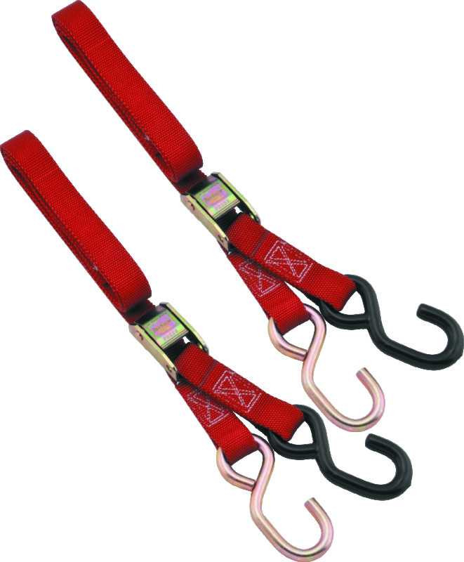 BikeMaster 1x72in Tiedown 20pc Carton - Red 100572