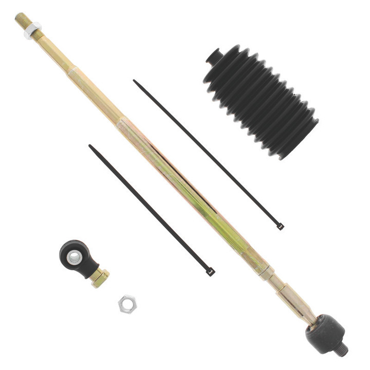 QuadBoss 12-14 Polaris RZR XP 4 900 Steering Rack Tie Rod Assembly Kit - Left Inner & Outer 411151