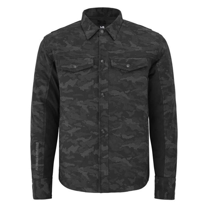 Speed and Strength True Grit Mesh Moto Shirt Reflective Camo/Black - Medium 892376