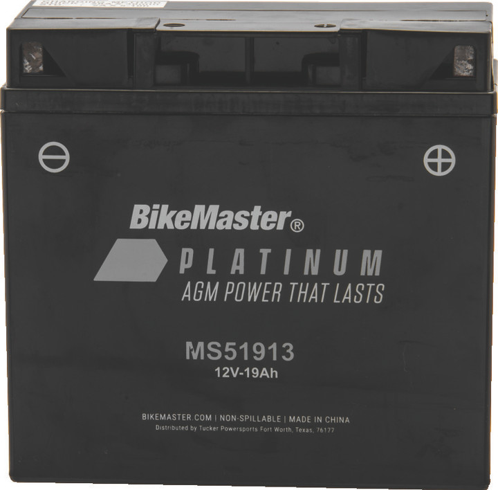 BikeMaster AGM Battery - MS51913 780754