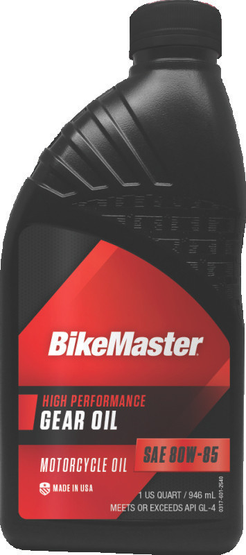 BikeMaster 80W85 Transmission Oil - Quart 532329