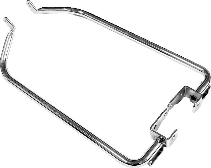 Bikers Choice 14-Up FLH FLT Chrome Saddlebag Support Bracket 564334