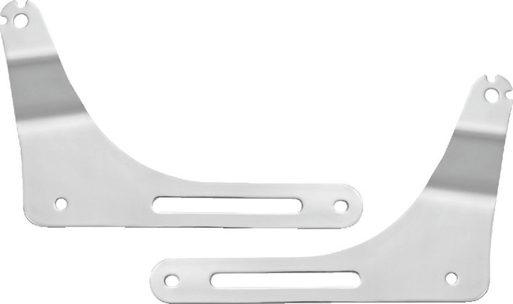 Kuryakyn Fixed Mounts Multi-Purpose Driver & Passenger Backrest 18-Up Softail Black 7081