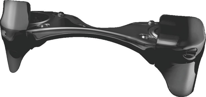 Kuryakyn Fork Brace Gen 2 01-17 Honda GL1800 Except Airbag Models - Gloss Black 7349