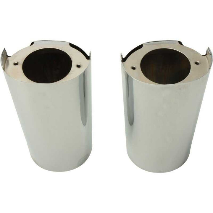 Bikers Choice 14-Up Touring Chrome Fork Tube Covers Pr 492909