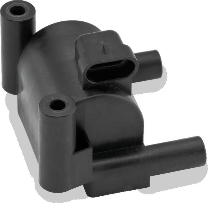 Twin Power 17-20 FLH FLT Ignition Coil Black Replaces H-D 31600017 .4 Ohm 210546