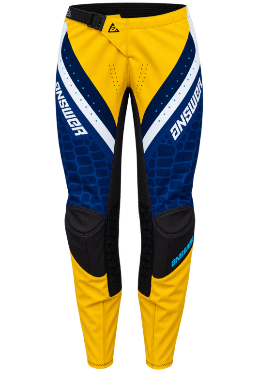 Answer Syncron Raceday Pants Yellow/Navy/Cyan/White Size - 42 550631
