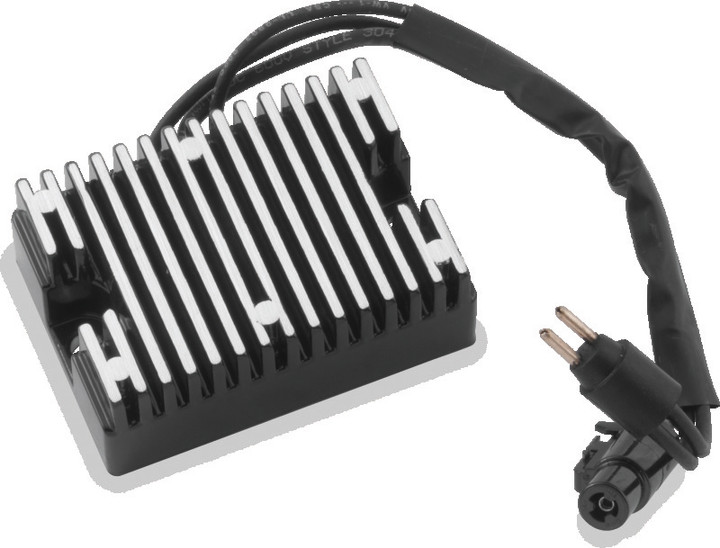 Twin Power 94-03 XL Voltage Regulator Black Replaces H-D 74523-94 22 Amp 498253