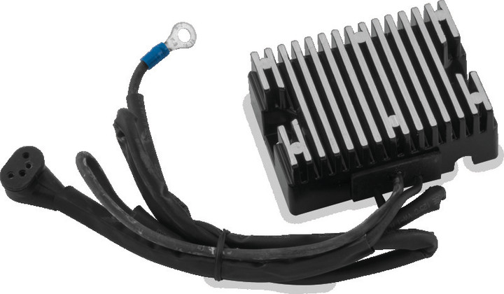 Twin Power 70-75 Big Twin Voltage Regulator Black Replaces H-D 74510-70A 15 Amp 498305