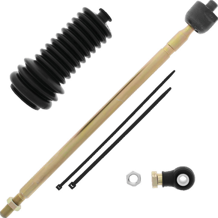 QuadBoss 09-10 Polaris Ranger 500 4x4 (03) Steering Rack Tie Rod Assembly Kit - Right Inner & Outer 411148