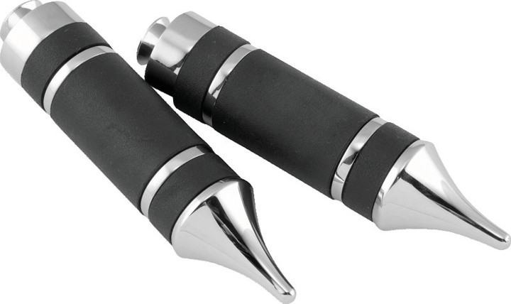 Bikers Choice Chrome Gladiator Replacement Toe Pegs Pr 482398