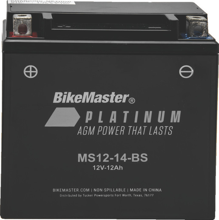 BikeMaster AGM Battery - MS12-14-BS 780713