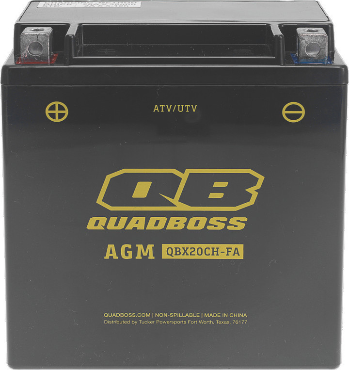 QuadBoss Maintenance-Free AGM Battery QBX20CH-FA 401386