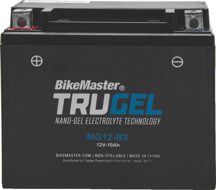 BikeMaster TruGel Battery - MG12-BS 780508
