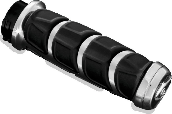 Kuryakyn Kinetic Grips Throttle-By-Wire Chrome 6352