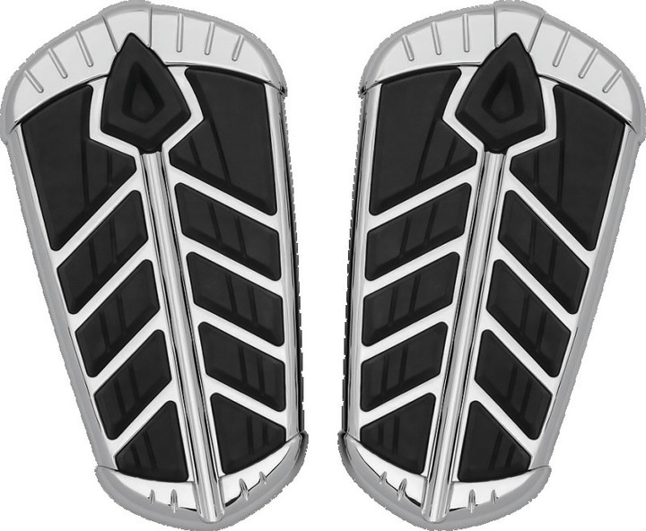 Kuryakyn Spear Floorboard Insert Passenger Indian Chrome 5656