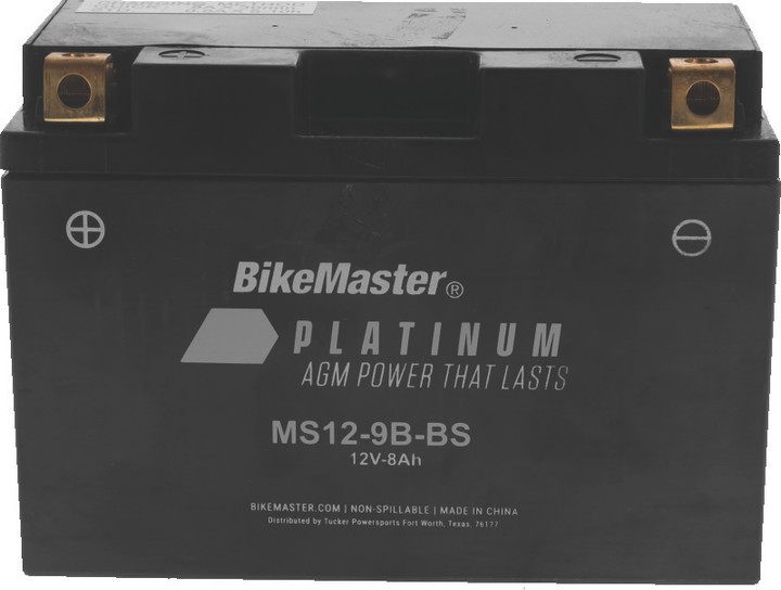 BikeMaster AGM Battery - MS12-9B-BS 780744