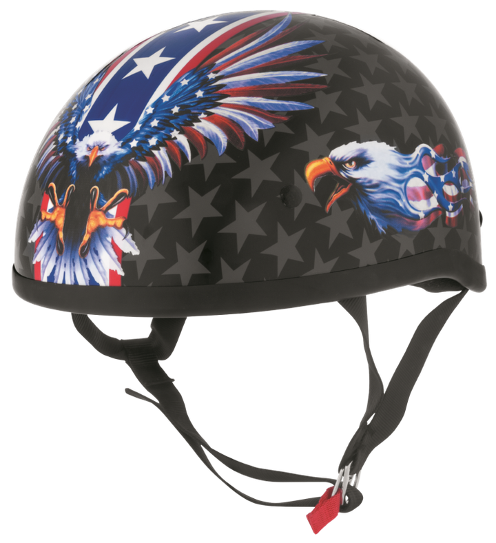 Skid Lids Flame Eagle Original Helmet - Large 646989