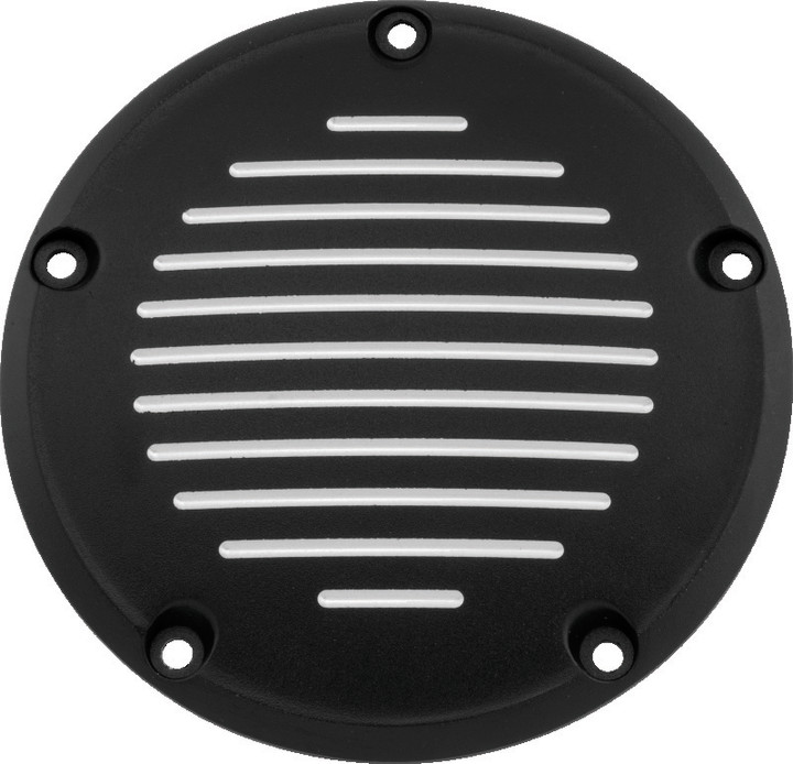 Bikers Choice 99-18 Big Twin 5 Hole Black Derby Cover 490832