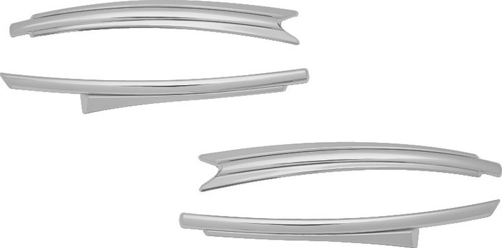 Kuryakyn Saddlebag Top Trim Indian Chrome 5670