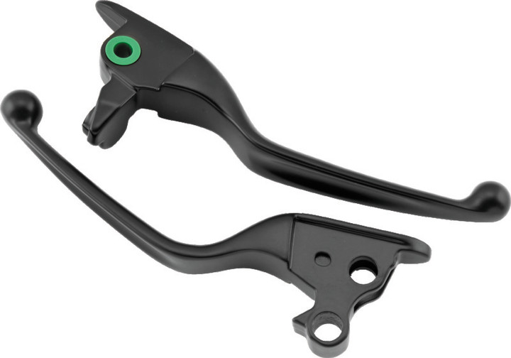 Bikers Choice 08-13 FLH FLT Black Lever Set Replaces H-D 38843-08 482551