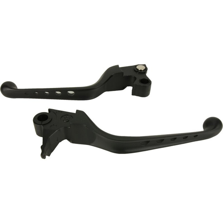 Bikers Choice 96-16 Big Twin W/ Cable Clutch 96-03 XL O-Series 5 Holed Lever Set Black 482864