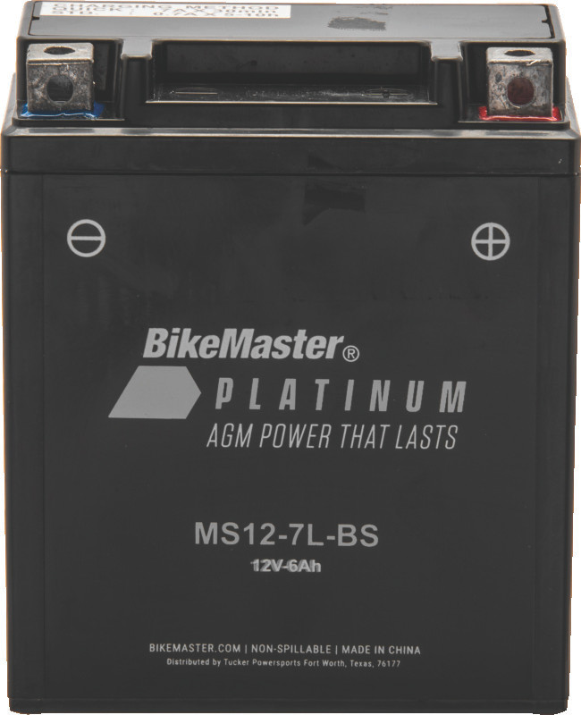 BikeMaster AGM Battery - MS12-7L-BS 780740