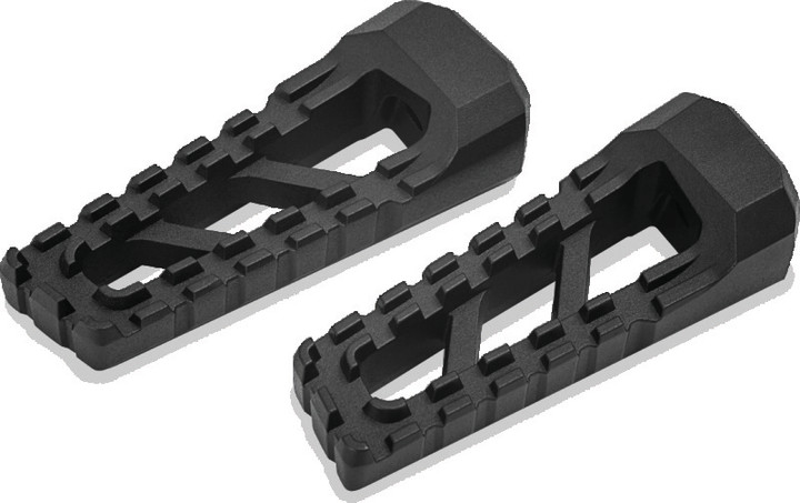 Kuryakyn Riot Pegs Without Adaptor Satin Black 3599