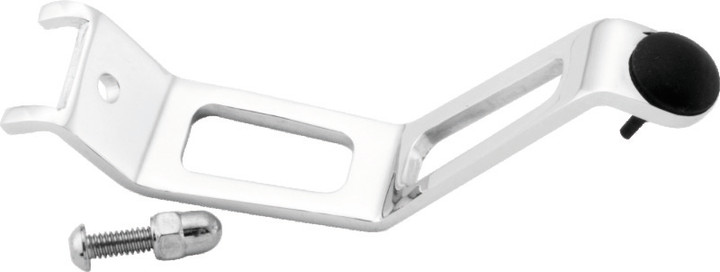 Bikers Choice 84-02 FLHR/FLT 86-06 FXST FLST Chrome Jiffy Stand Extension Kit 489813
