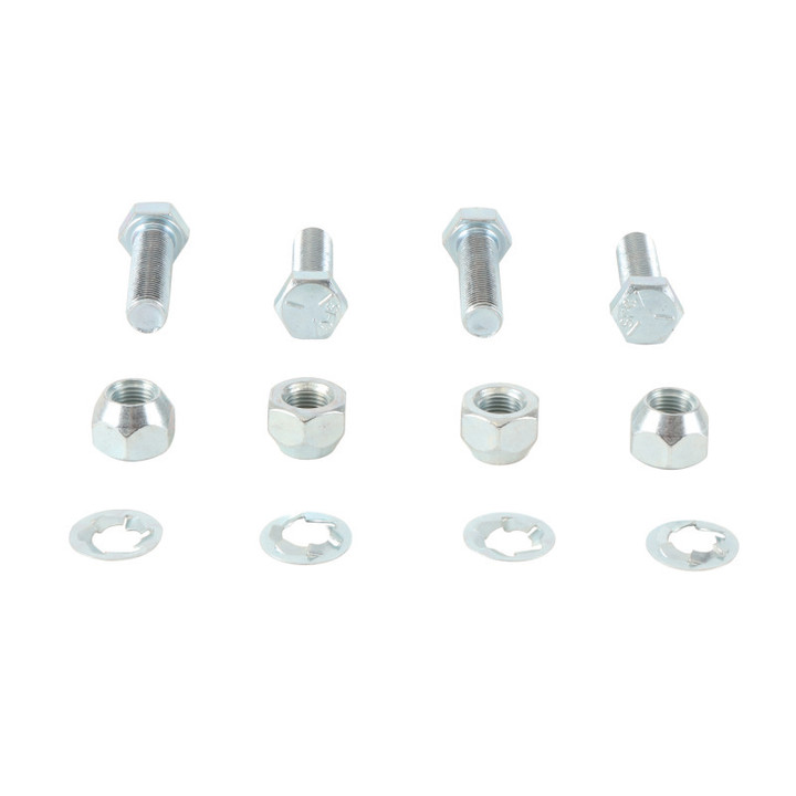 QuadBoss 94-95 Polaris 300 2x4 Rear Wheel Stud & Nut Kit 608272