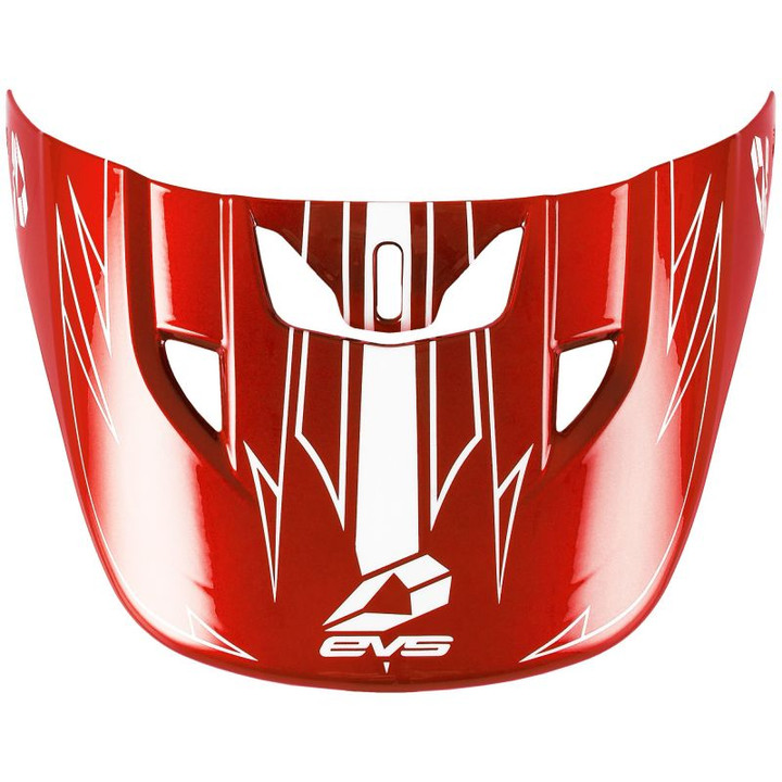 EVS T3 Pinner Helmet Visor - Red HE21T3P-VSRD
