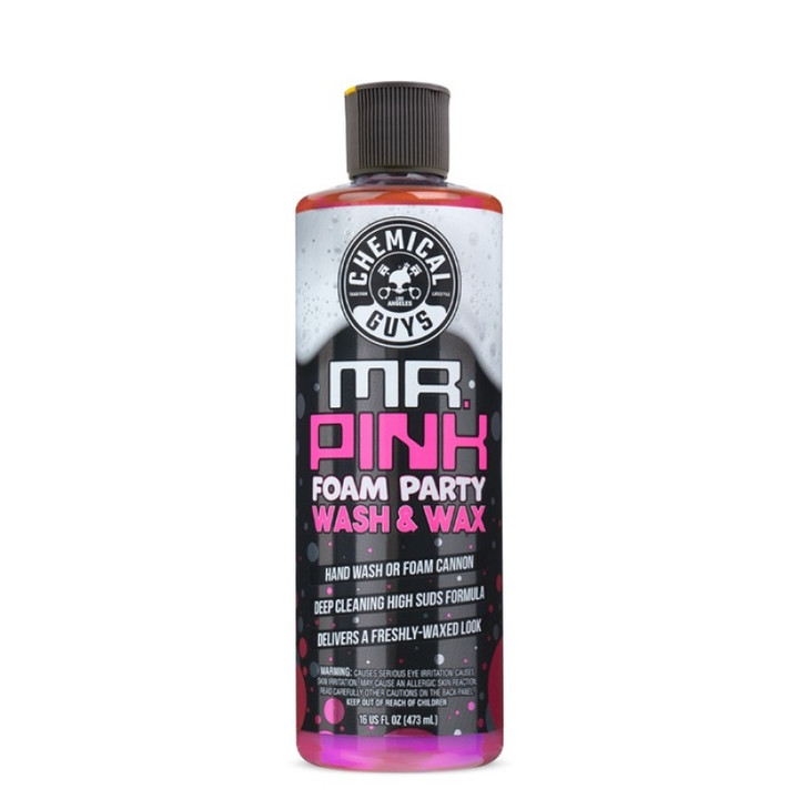 Chemical Guys Mr. Pink Foam Party Vehicle Wash Soap- 16oz CWS22116