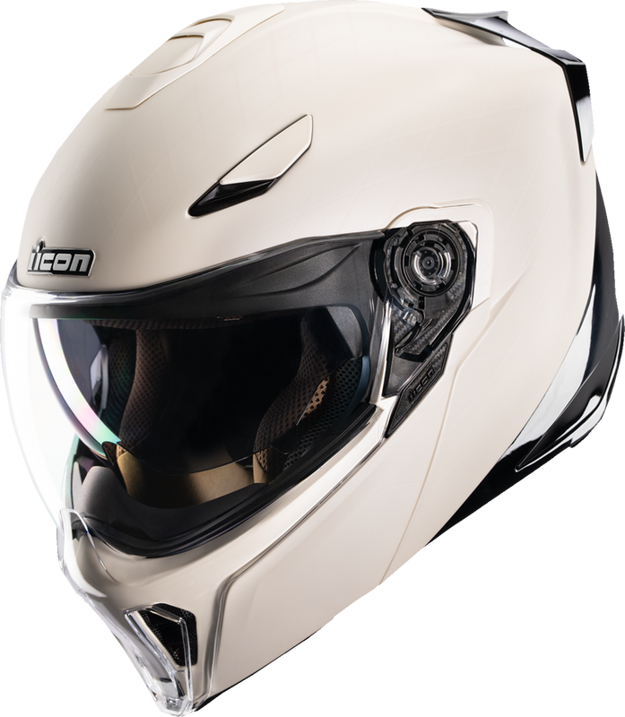 Icon Threshold Modular Helmet - Steady State - White - Medium 0100-2700