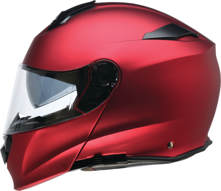 Z1R Solaris 2.0 Modular Helmet - Satin - Red - Xl 0100-2740