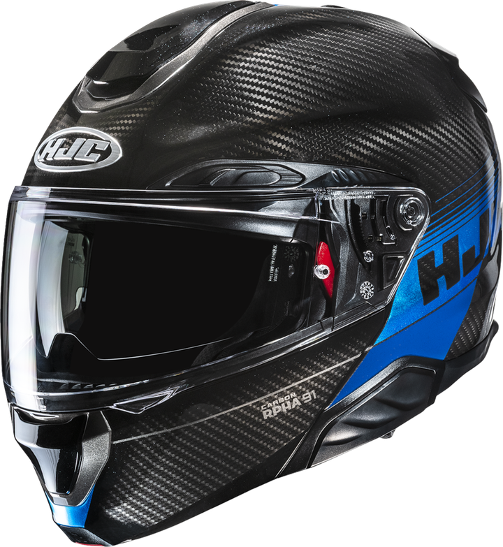 Hjc Rpha 91 Carbon Modular Helmet - Elig - Mc2 - Small EB19NUS4202V