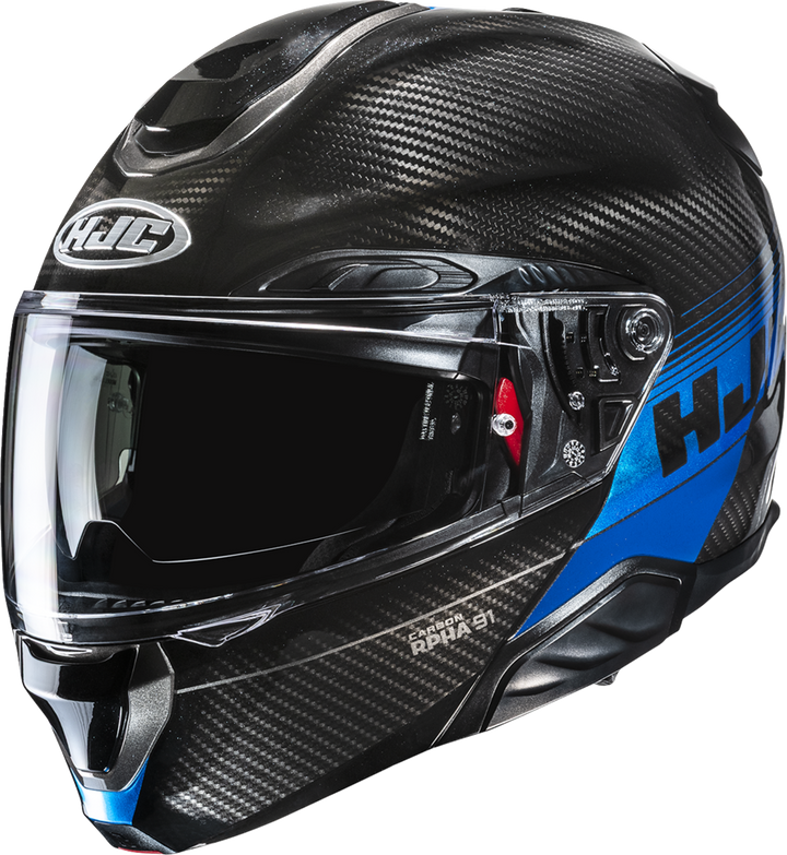 Hjc Rpha 91 Carbon Modular Helmet - Elig - Mc2 - Large EB19NUS6202V