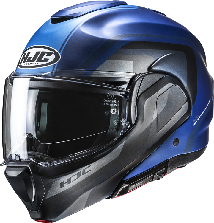Hjc F100 Modular Helmet - Reff - Mc2Sf - Xl EH06NUS73S2V