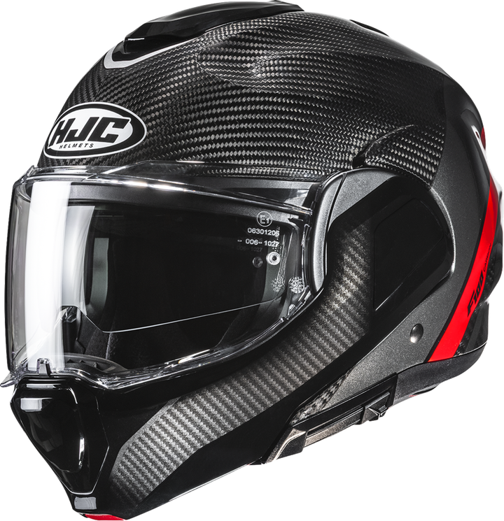 Hjc F100 Carbon Modular Helmet - Stan - Mc1 - Xl EB20NUS7001V