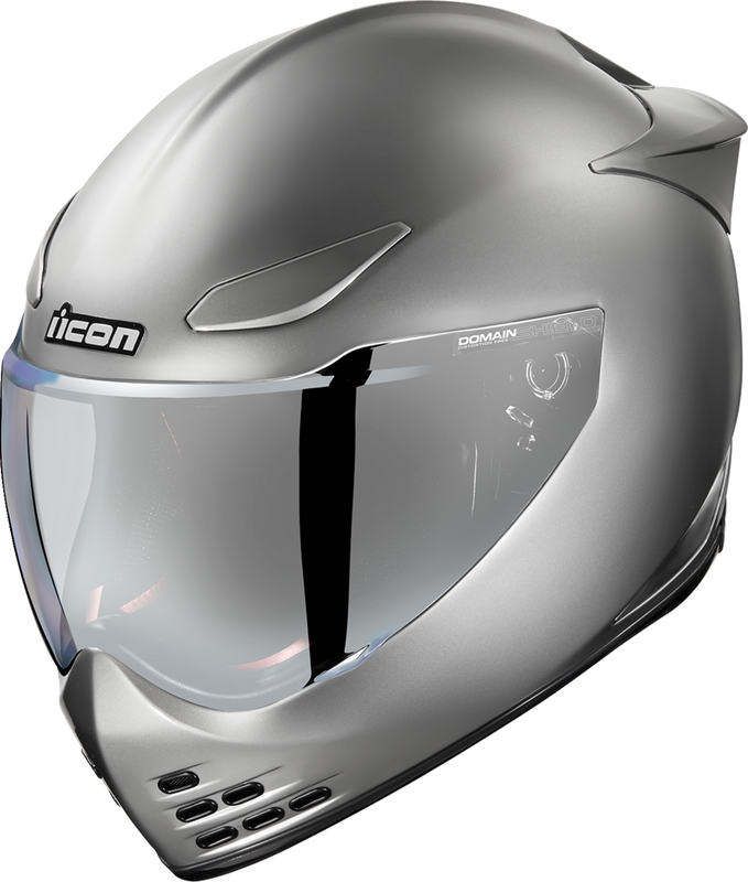 Icon Domain Helmet - Cornelius - Silver - Large 0101-14975
