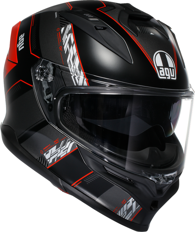 Agv K7 Helmet - Kyber - Matte Black/Red - 2Xl 2118399004-008-XXL