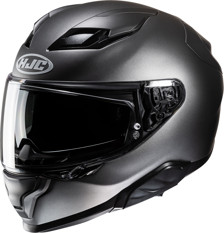 Hjc F71 Helmet - Solid - Semi-Flat Titanium - Medium FA47NUS5SFTV