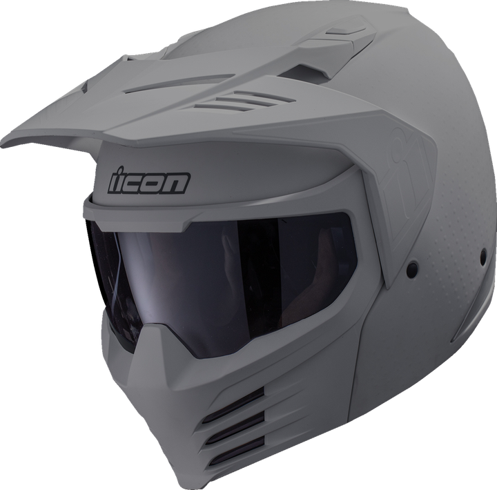 Icon Elsinore Helmet - Monotype - Gray - Xs 0104-3322
