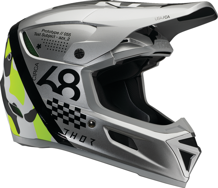 Thor Reflex Sport Helmet - Riot - Mips - Gray/Acid - 2Xl 0110-8774