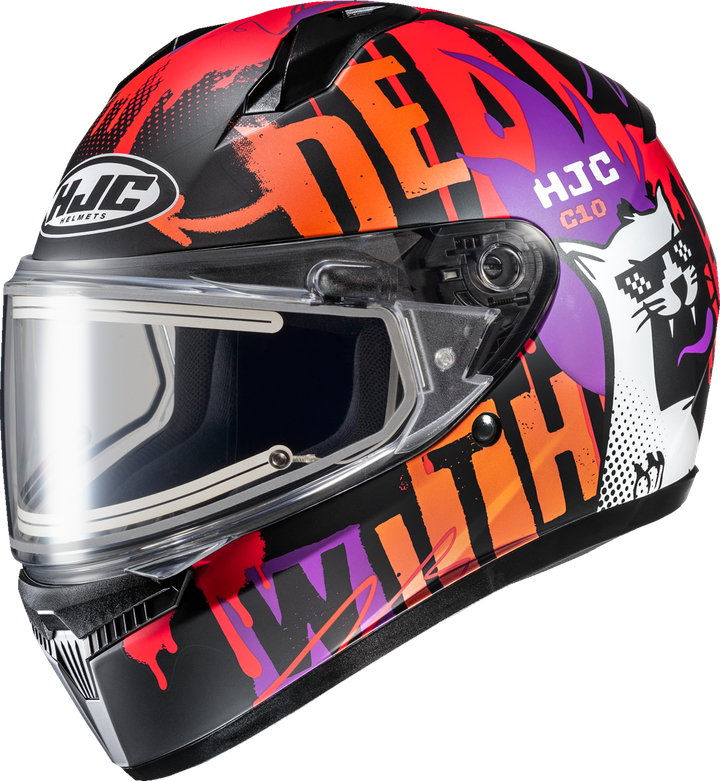 Threed Youth C10 Snow Helmet - Electric - Fop - Mc7Sf - Medium FP54EUS5CS7V