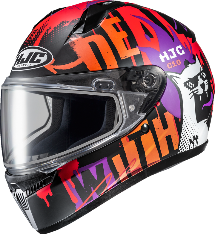 Threed Youth C10 Snow Helmet - Dual Pane - Fop - Mc7Sf - Xs FP54SUS3CS7V